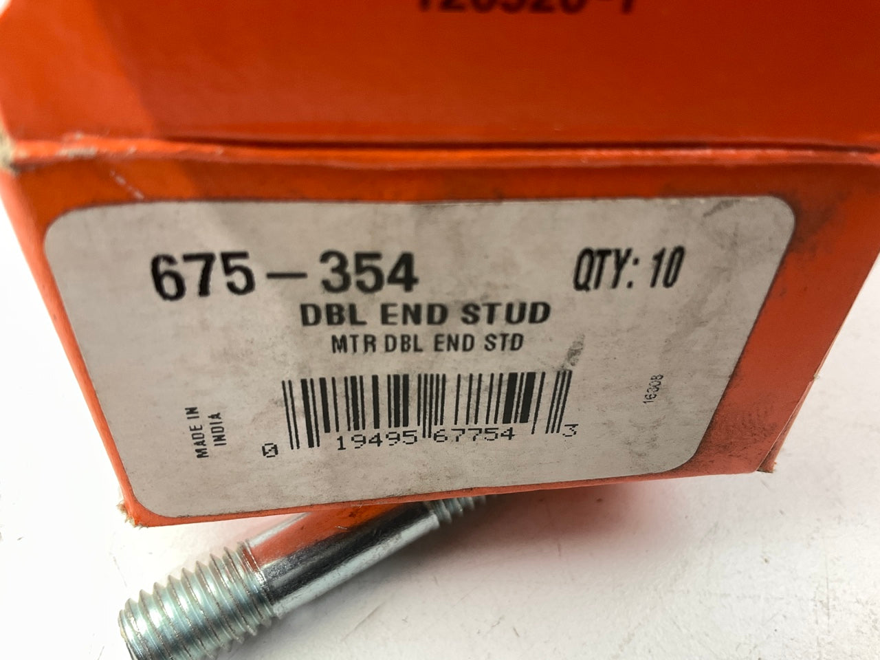 10 Pcs - Dorman 675-354 M10-1.50, M10-1.50 Thread Double End Studs, 12mm & 28mm