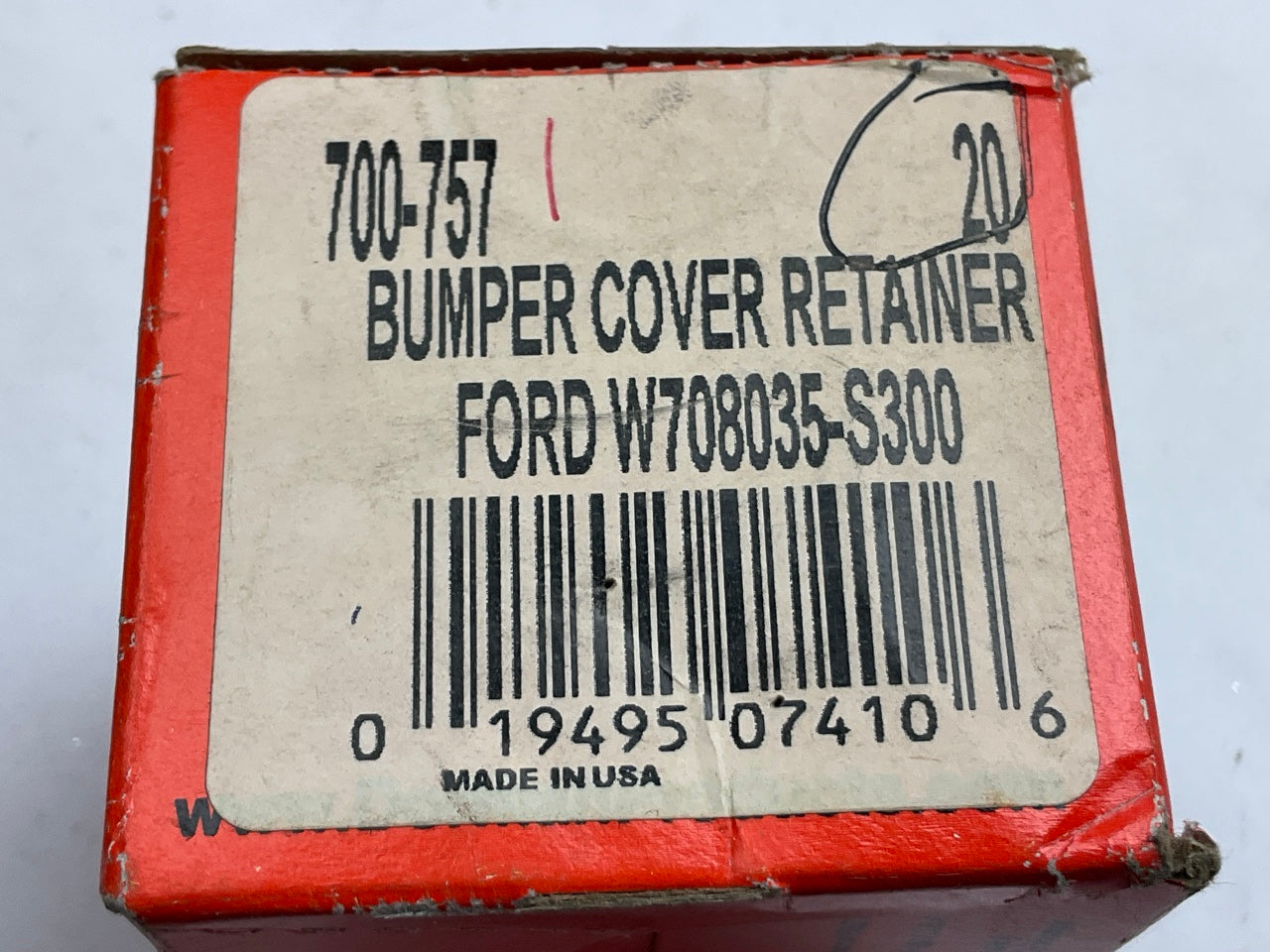 (20) Dorman 700-757 Fender Liner Retainer Clips - Replaces Ford W708035-S300.