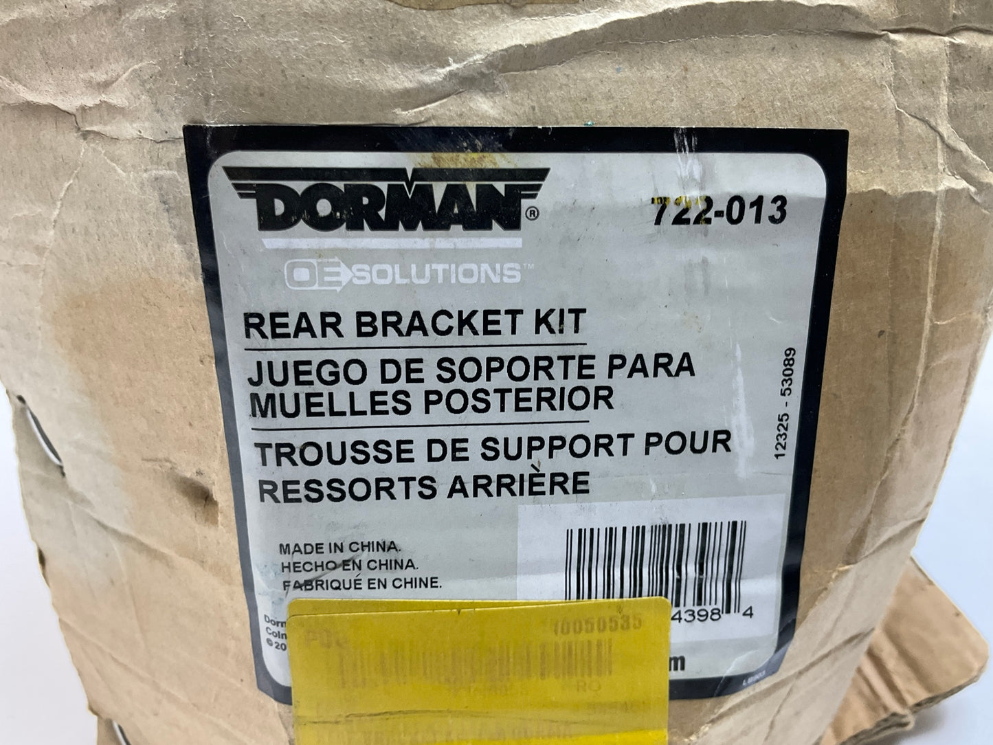 Dorman 722-013 Leaf Spring Hanger Rear Forward Leaf Spring Shackle Bracket