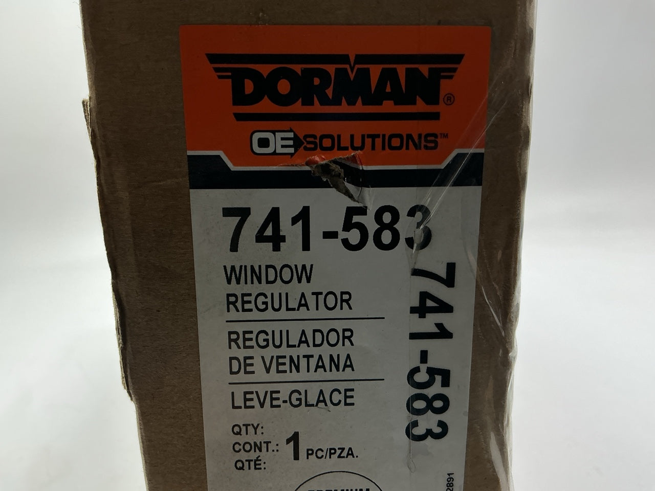 Dorman 741-583 Rear Left Power Window Motor And Regulator Assembly