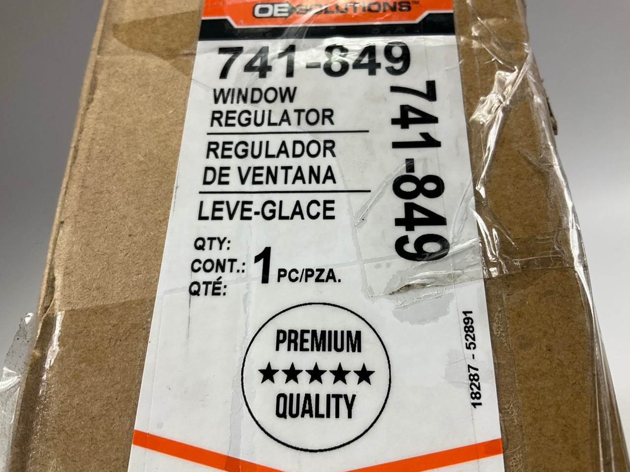 Dorman 741-849 Power Window Motor And Regulator Assembly - Front Right