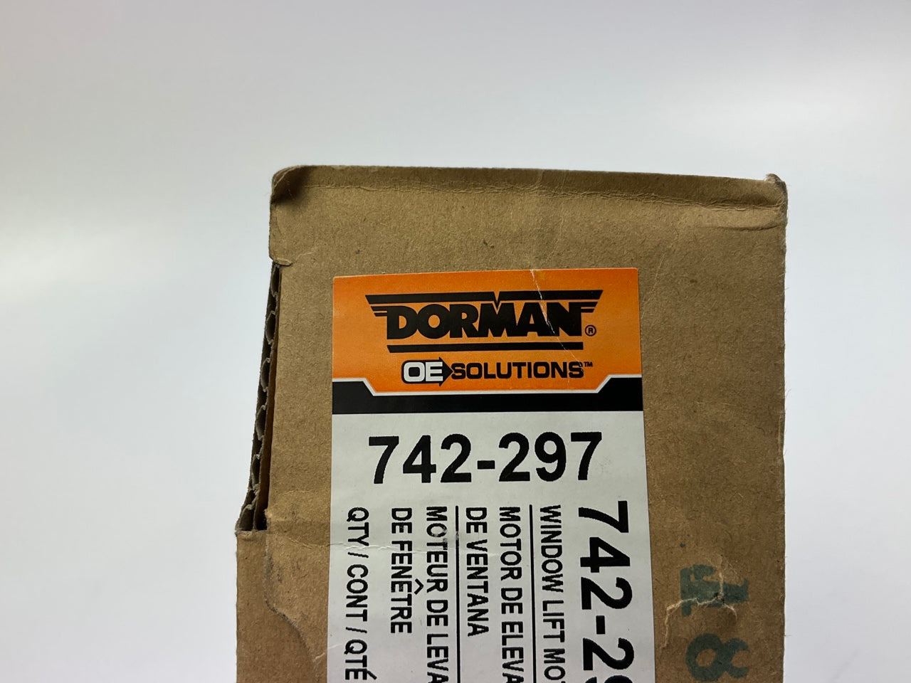 Missing The Connector Harness - Dorman 742-297 Power Window Motor