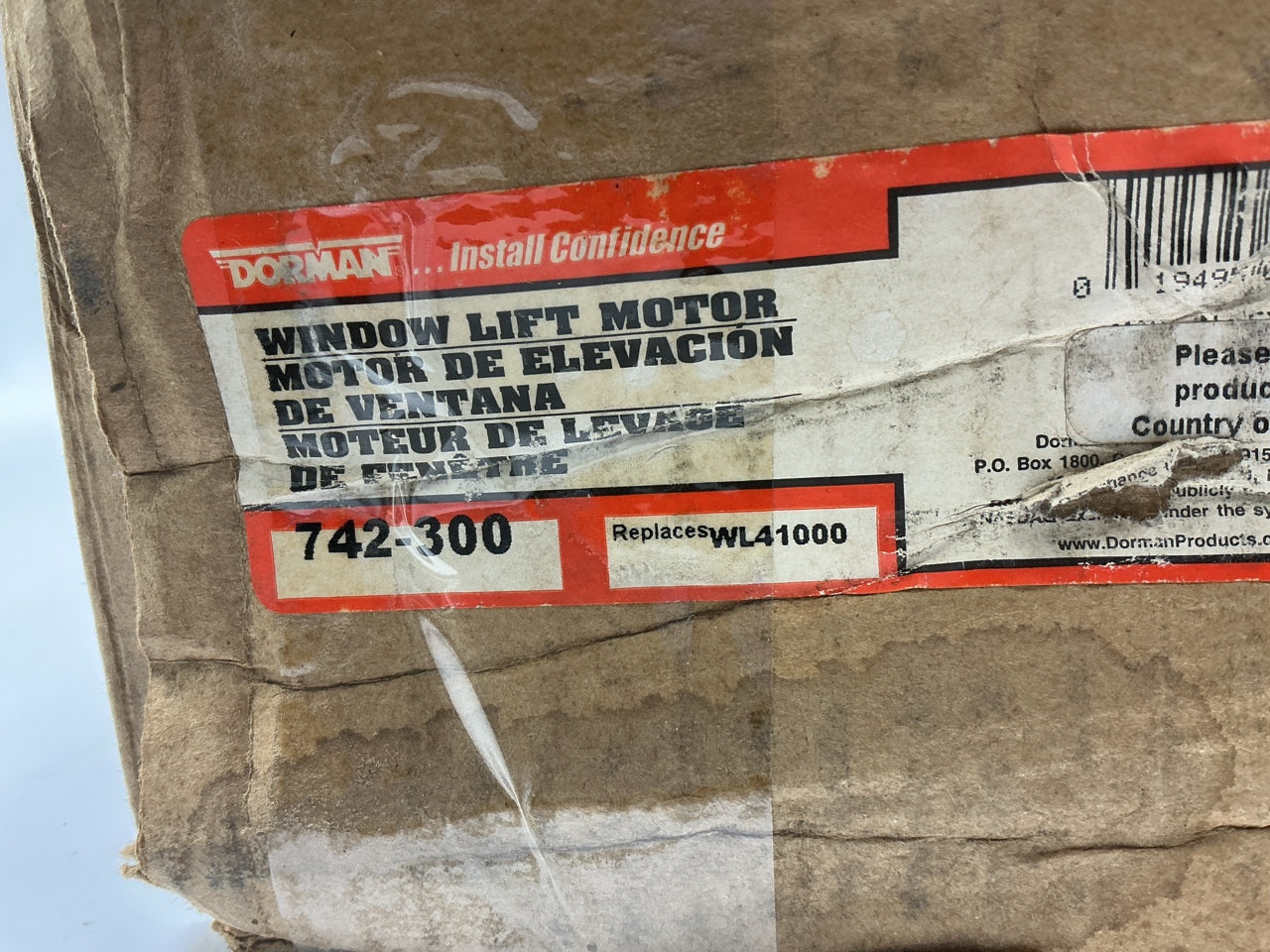Dorman 742-300 Front Right Power Window Motor