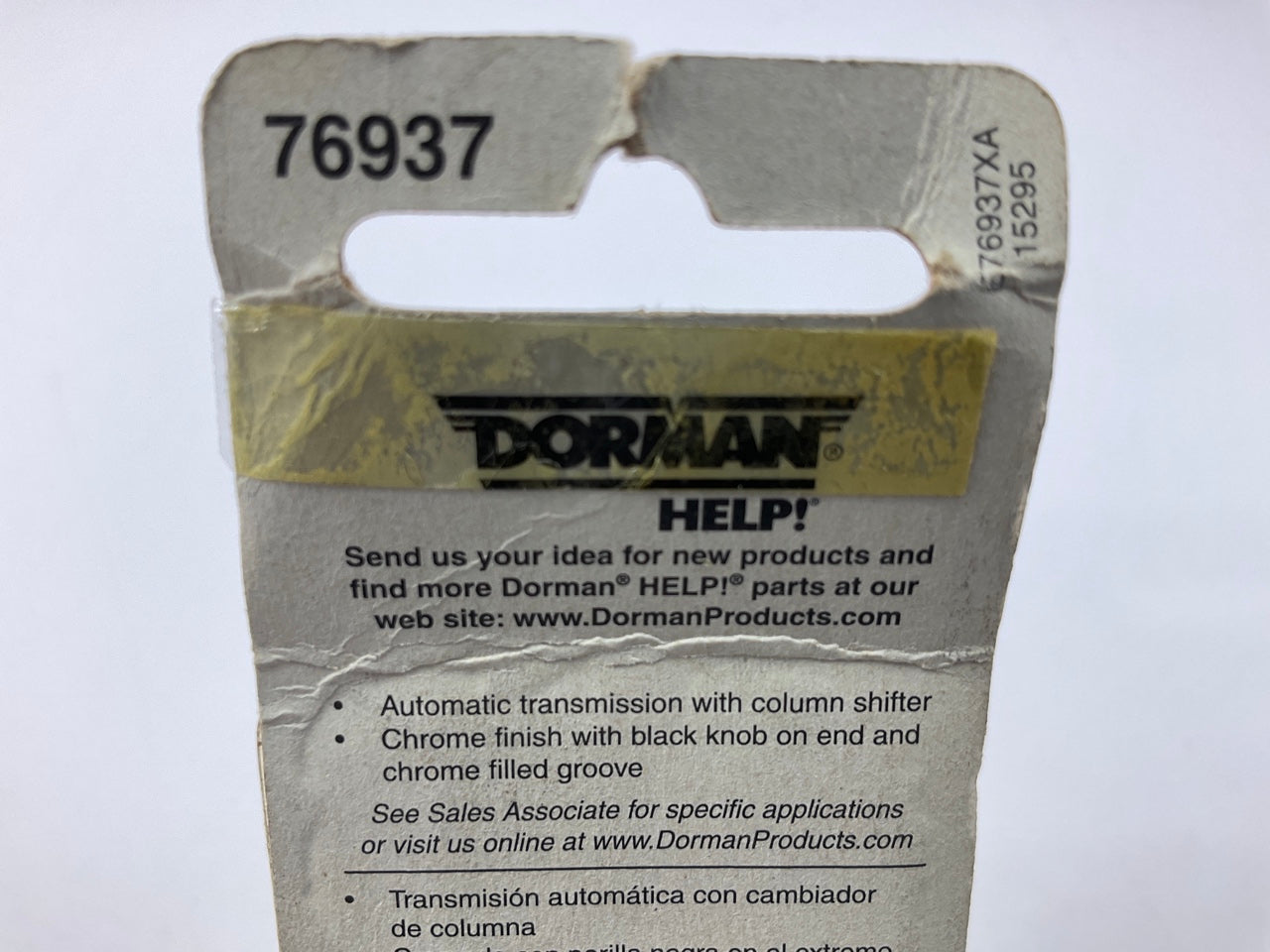 Dorman 76937 Automatic Transmission Shift Lever Knob