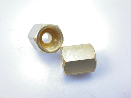 Dorman 785-316 3/8'' Inverted Flare Fittings, Pair, Brass