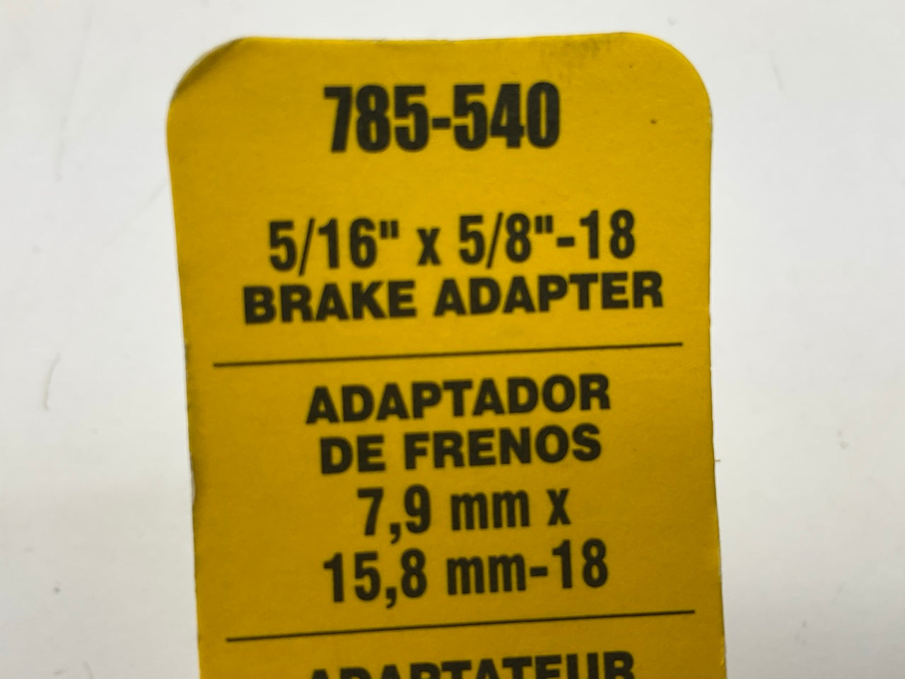 Dorman 785-540 Brake Hydraulic Line Adapter, 5/16'' X 5/8''-18