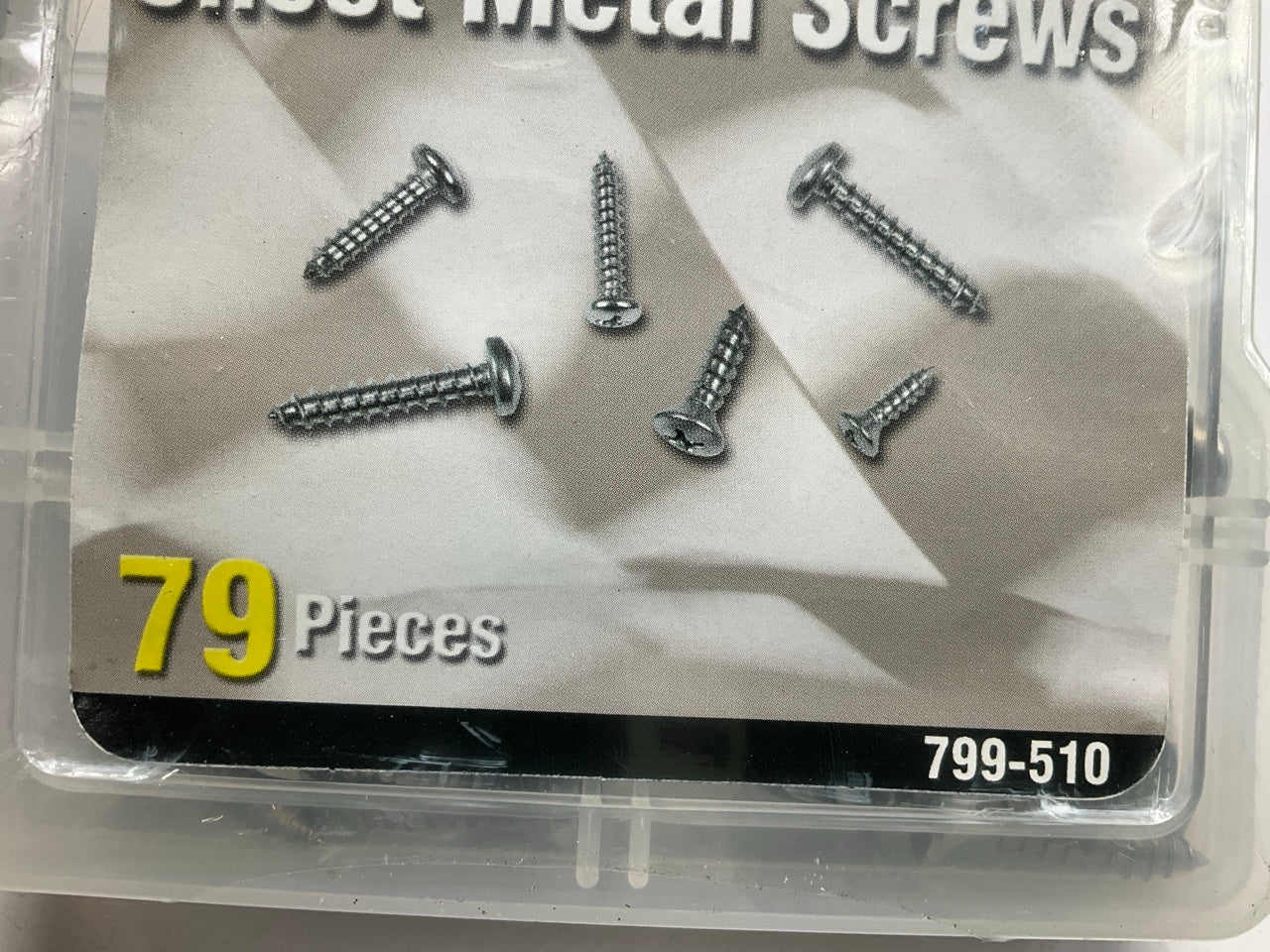 Dorman 799-510 Stainless Steel Sheet Metal Screws, Pack Of 79