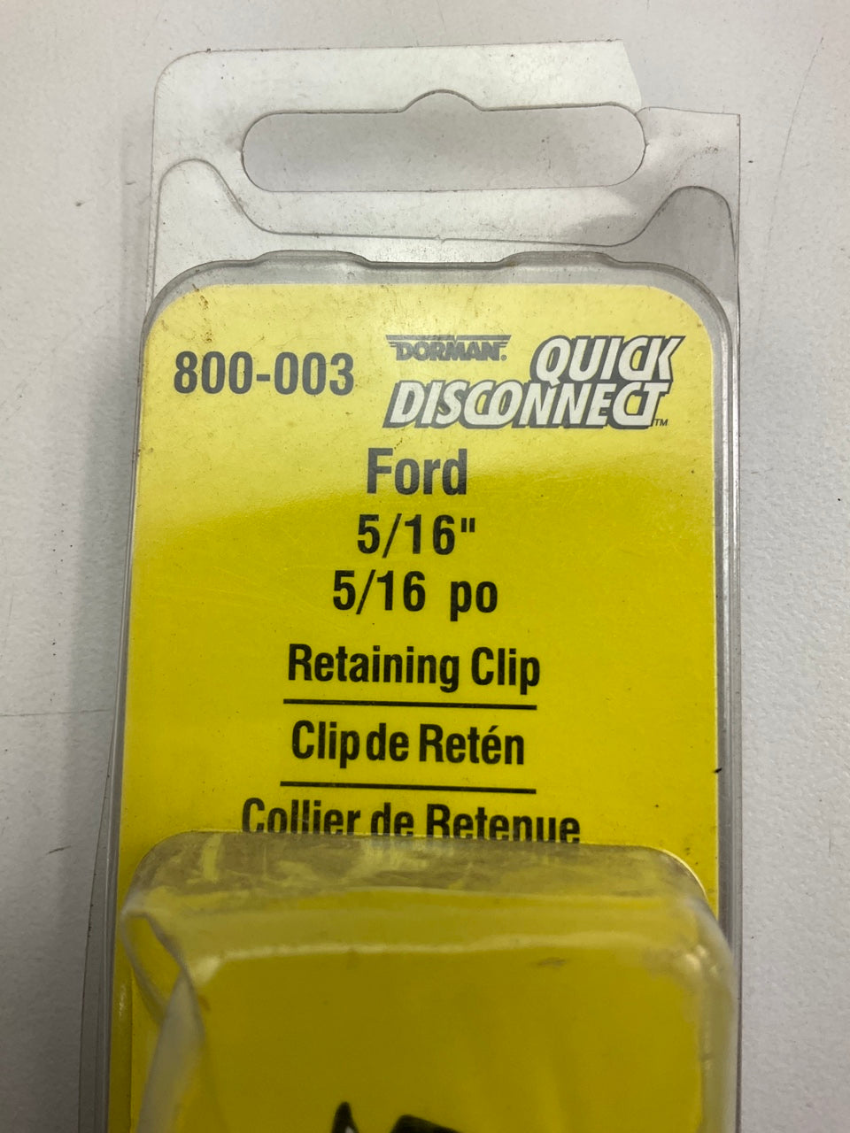 Dorman 800-003 Ford 5/16'' Fuel Line Clip - 5 Pack