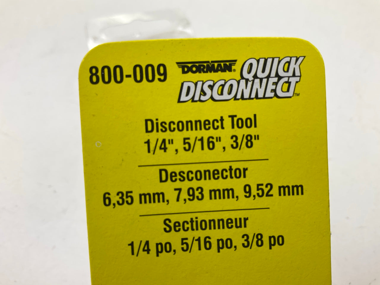 Dorman 800-009 Heater Hose Connector Quick Disconnect Tool 1/4'', 5/16'', 3/8''