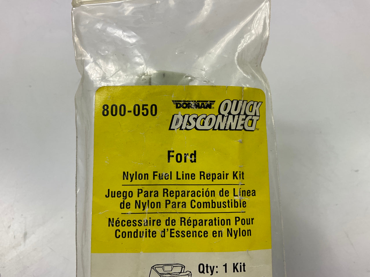 Dorman 800-050 Nylon Straight Fuel Gas Line Repair Kit - Ford 5/16'' X 5/16''
