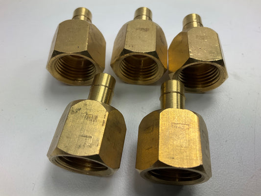 (5) Dorman 800-0785 - Fuel Line Fitting Connector 3/8'' Nylon To 16mm Adapter