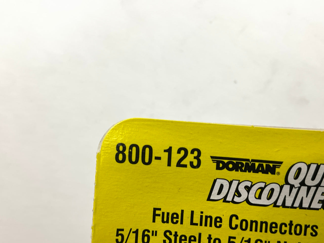 Dorman Fuel Line Retaining Clips 5/16'' Steel To 5/16'' Nylon 90 Degree Connectors