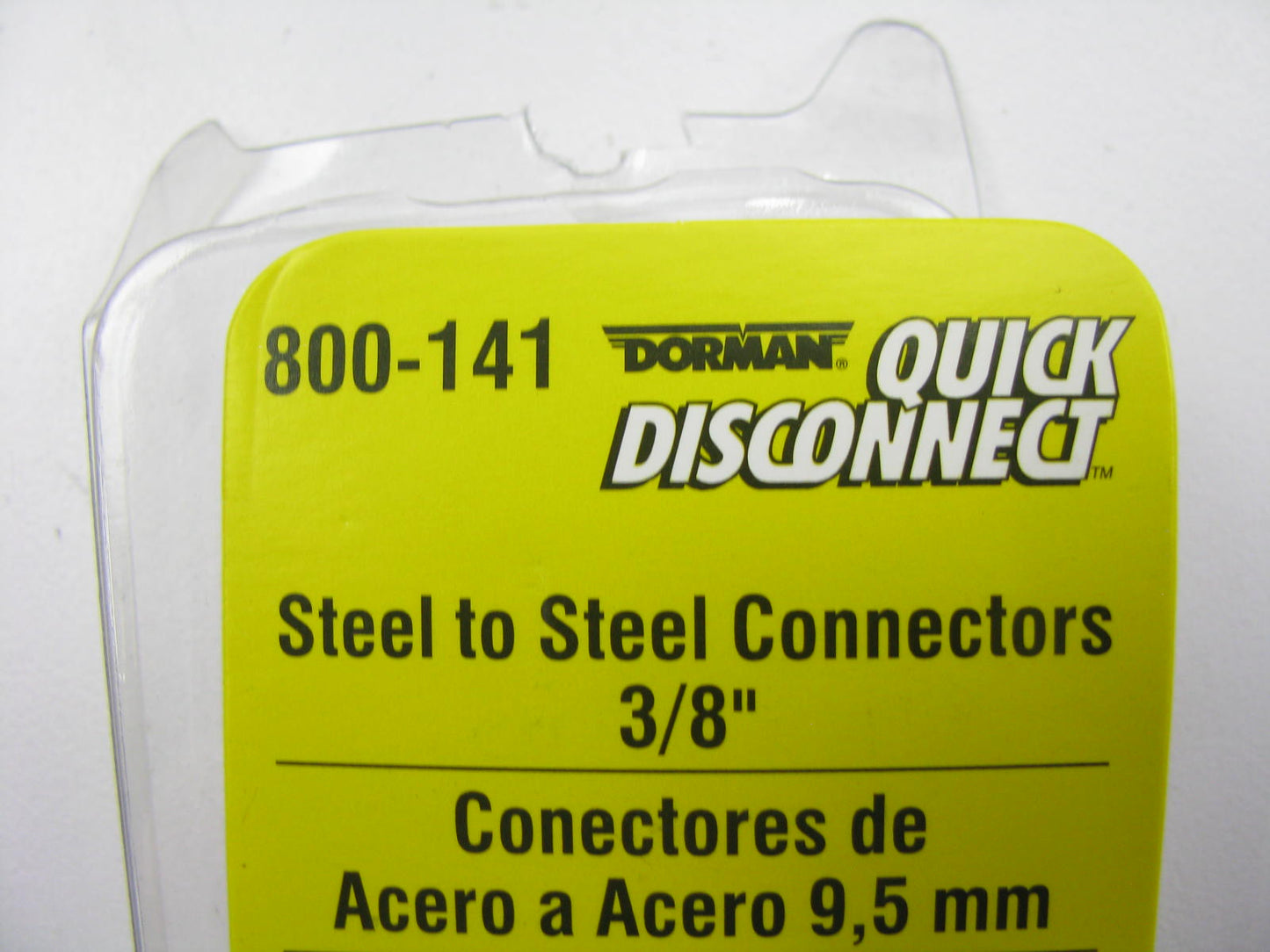 Dorman 800-141 Fuel Line Quick Disconnet Compression Union For 3/8'' Line 3/Pack