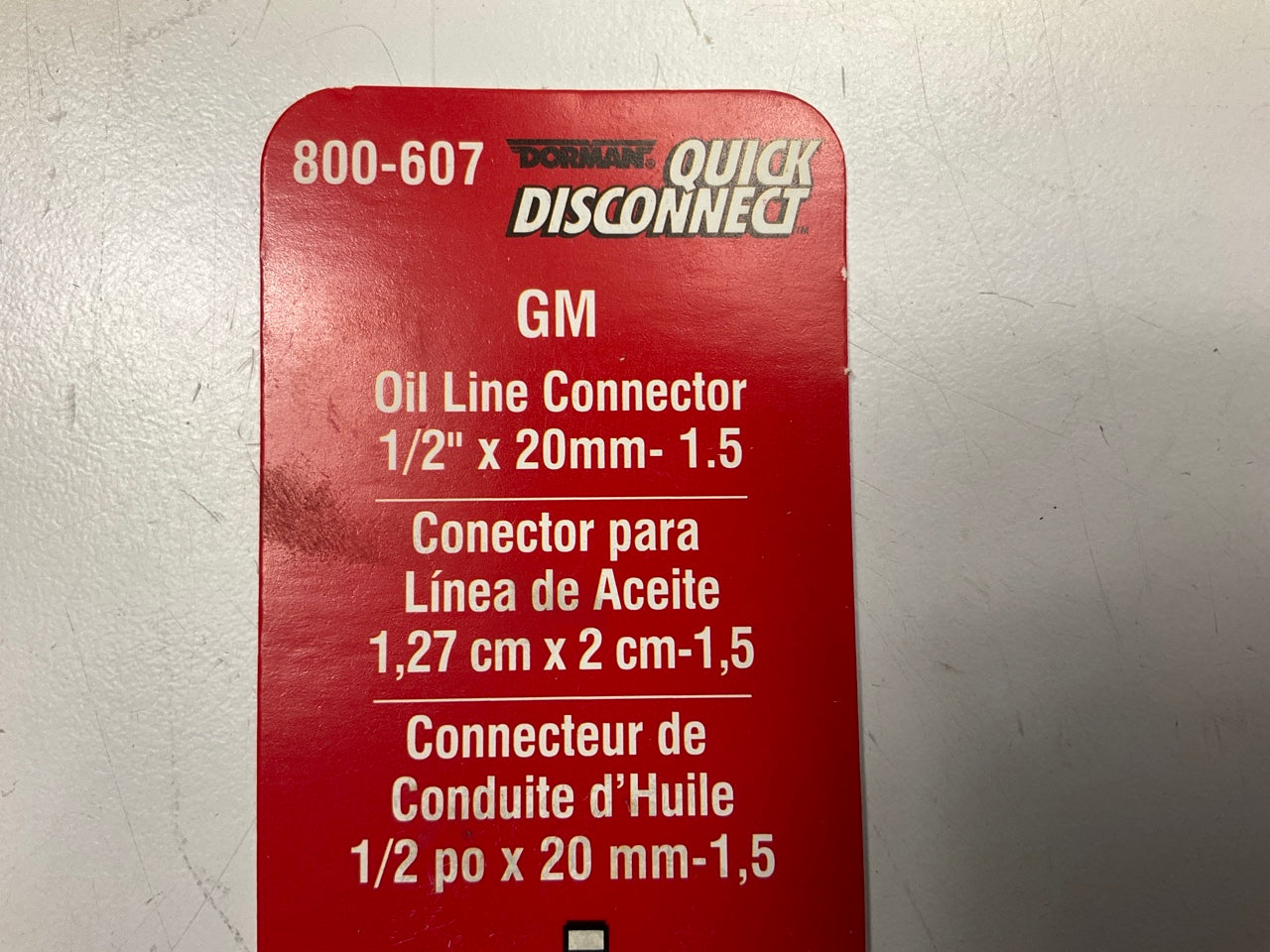 Dorman 800-607 Engine Oil Cooler Line Connector
