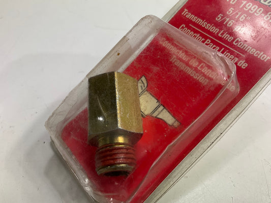 Dorman 800-608 Transmission Line Connector With 5/16 In. Tube X 1/4-18 In