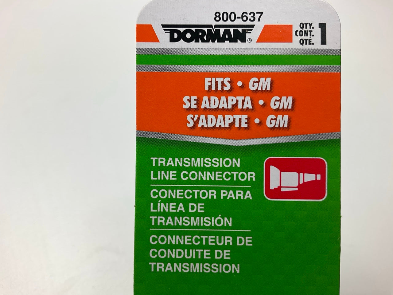 Dorman 800-637 Automatic Transmission Oil Cooler Line Connector Fitting