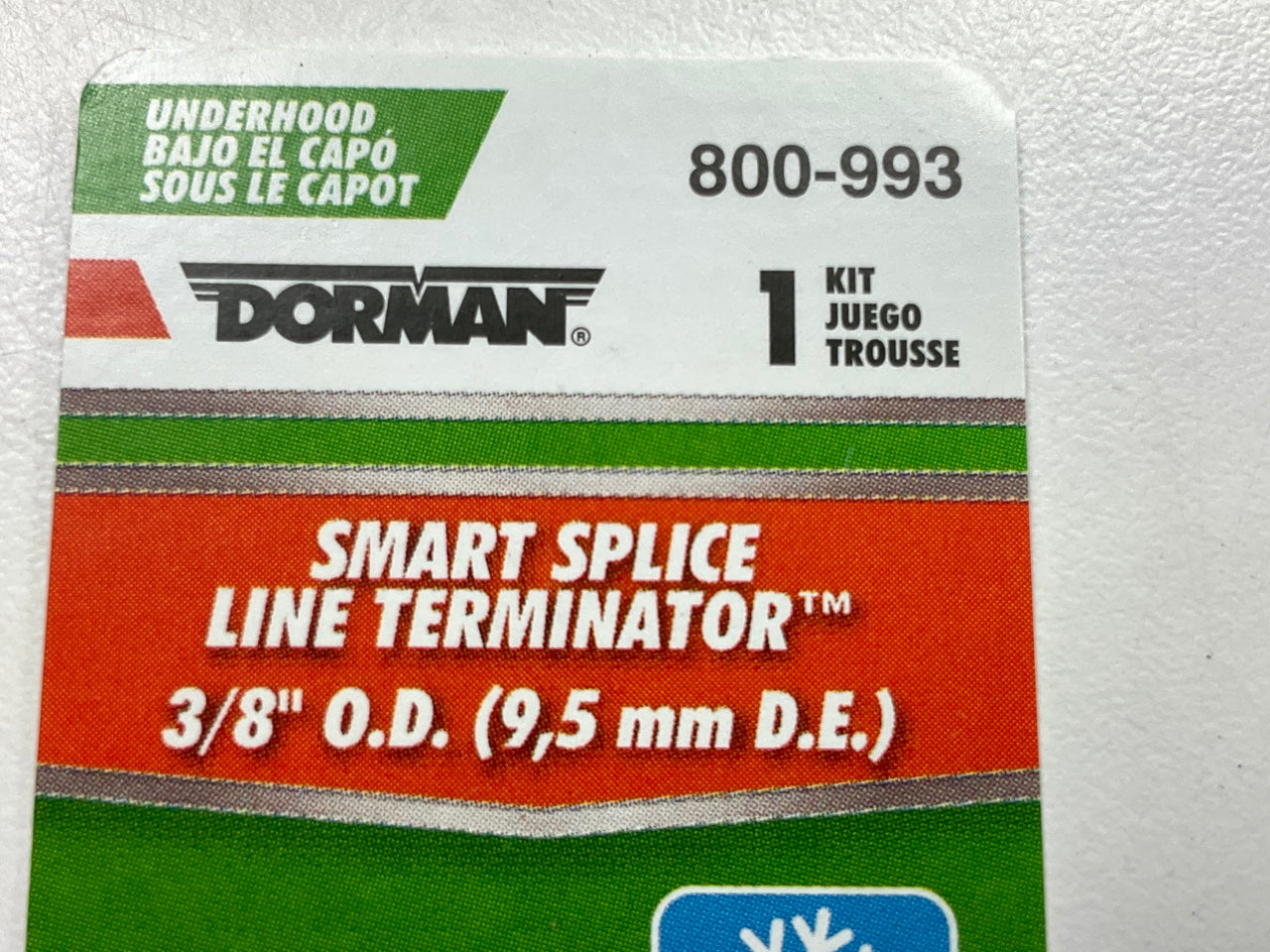 Dorman 800-993 Aluminum Line Block Off For 3/8 A/C Line