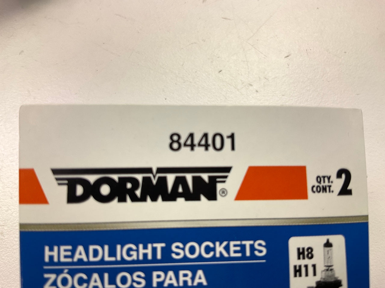 Dorman 84401 High Temperature Headlight Socket Bulb Pigtails PAIR H8 / H11