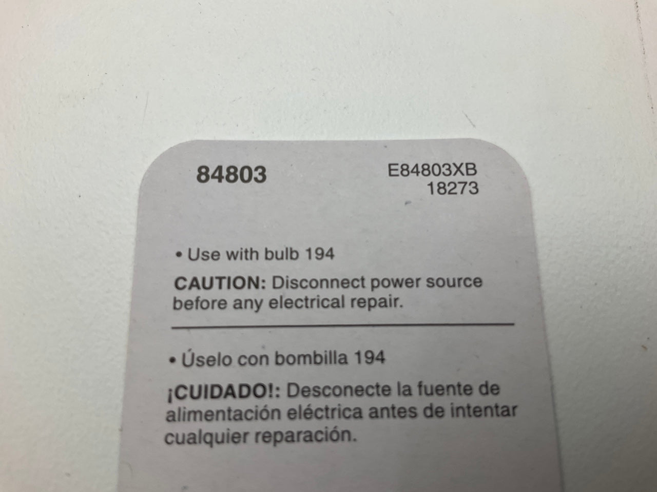 Dorman 84803 2-Wire Sidemarker 17mm Light Bulb Socket