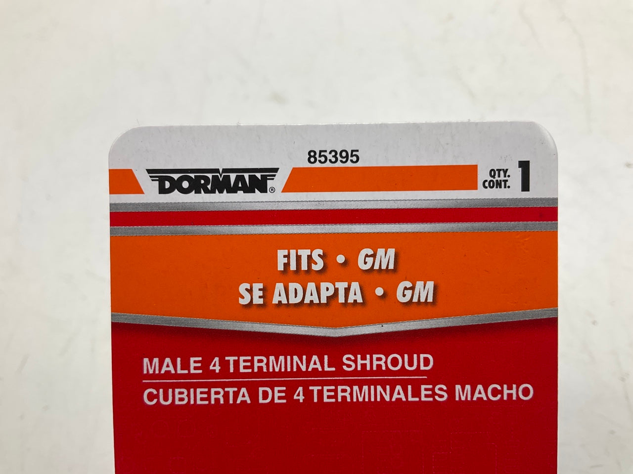 Dorman 85395 4 Terminal Male Connector Shroud Weatherproof