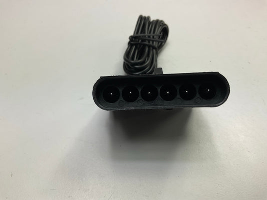 Dorman 85399 WeatherPack GM Replacement 6-Terminal Male Shroud Connector