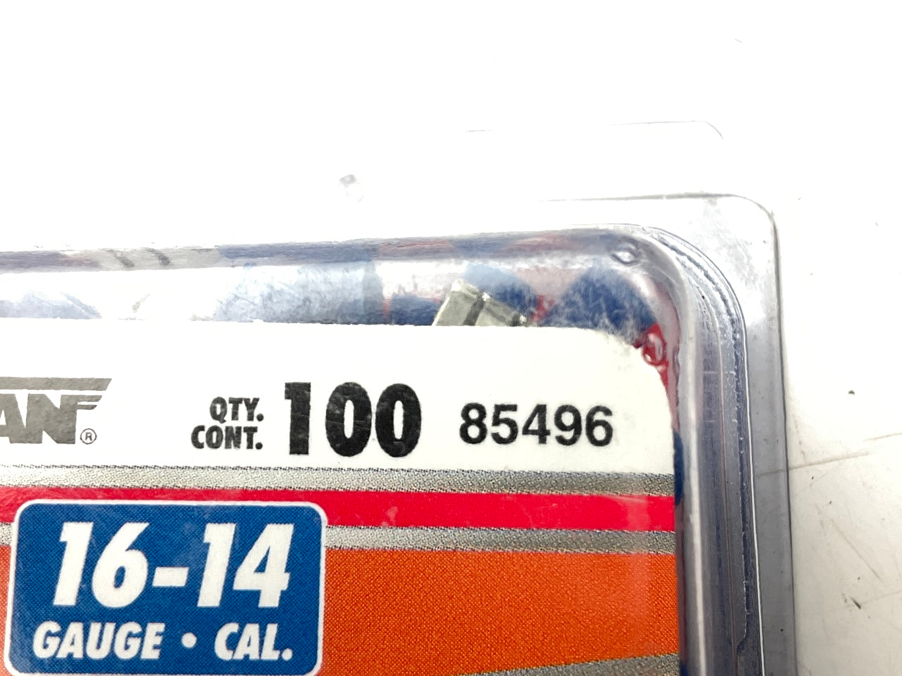 Dorman 85496 16-14 Gauge Female Quick Disconnect, Blue - 100 Pack