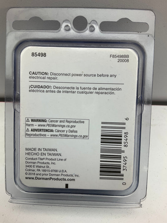 Dorman 85498 16-14 Gauge Butt Electrical Connector Terminal, Blue - 100 Pack