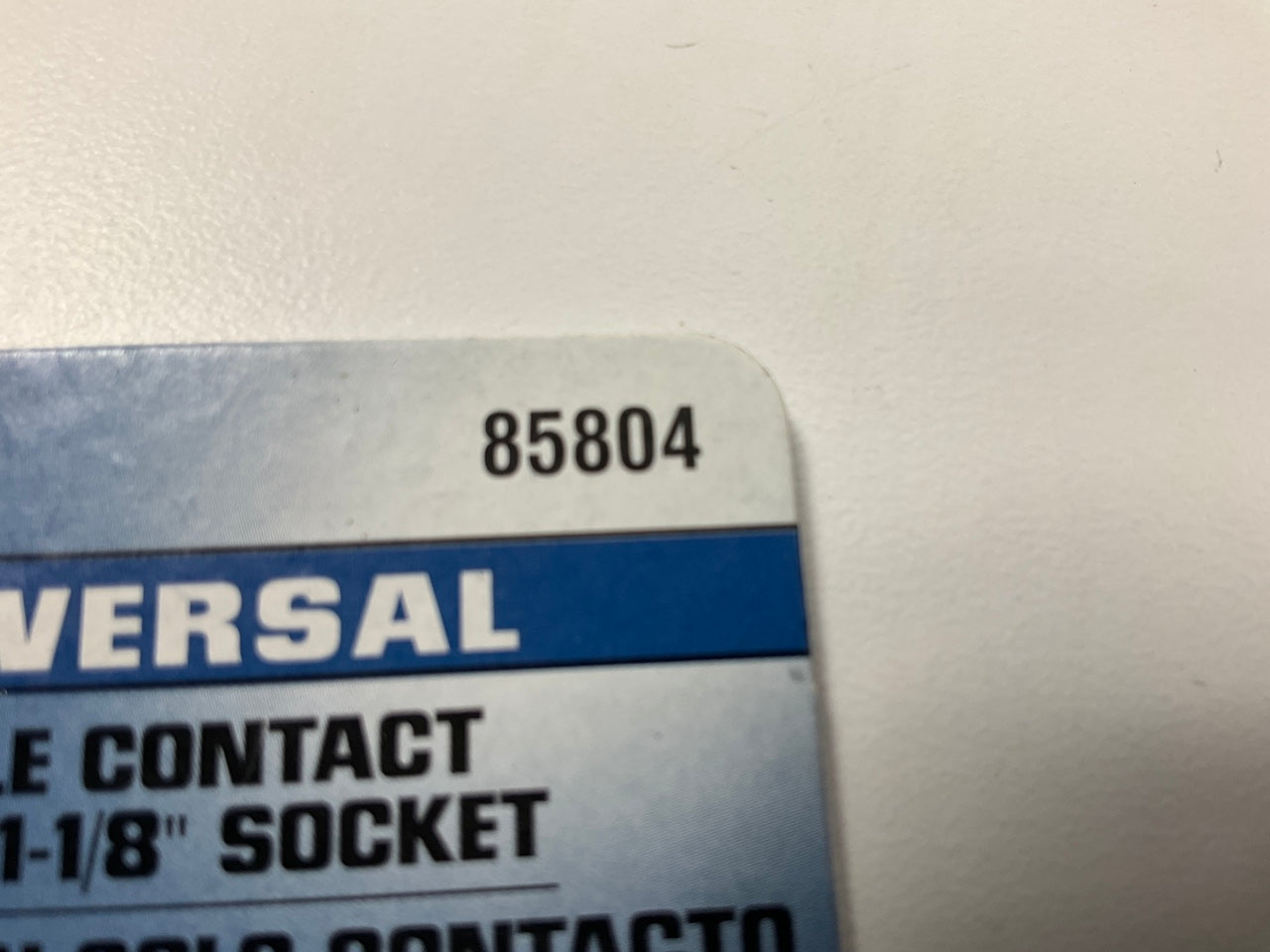 Dorman 85804 Universal Light Bulb Socket, 1-Wire Single Contact 7/8'' To 1-1/8''