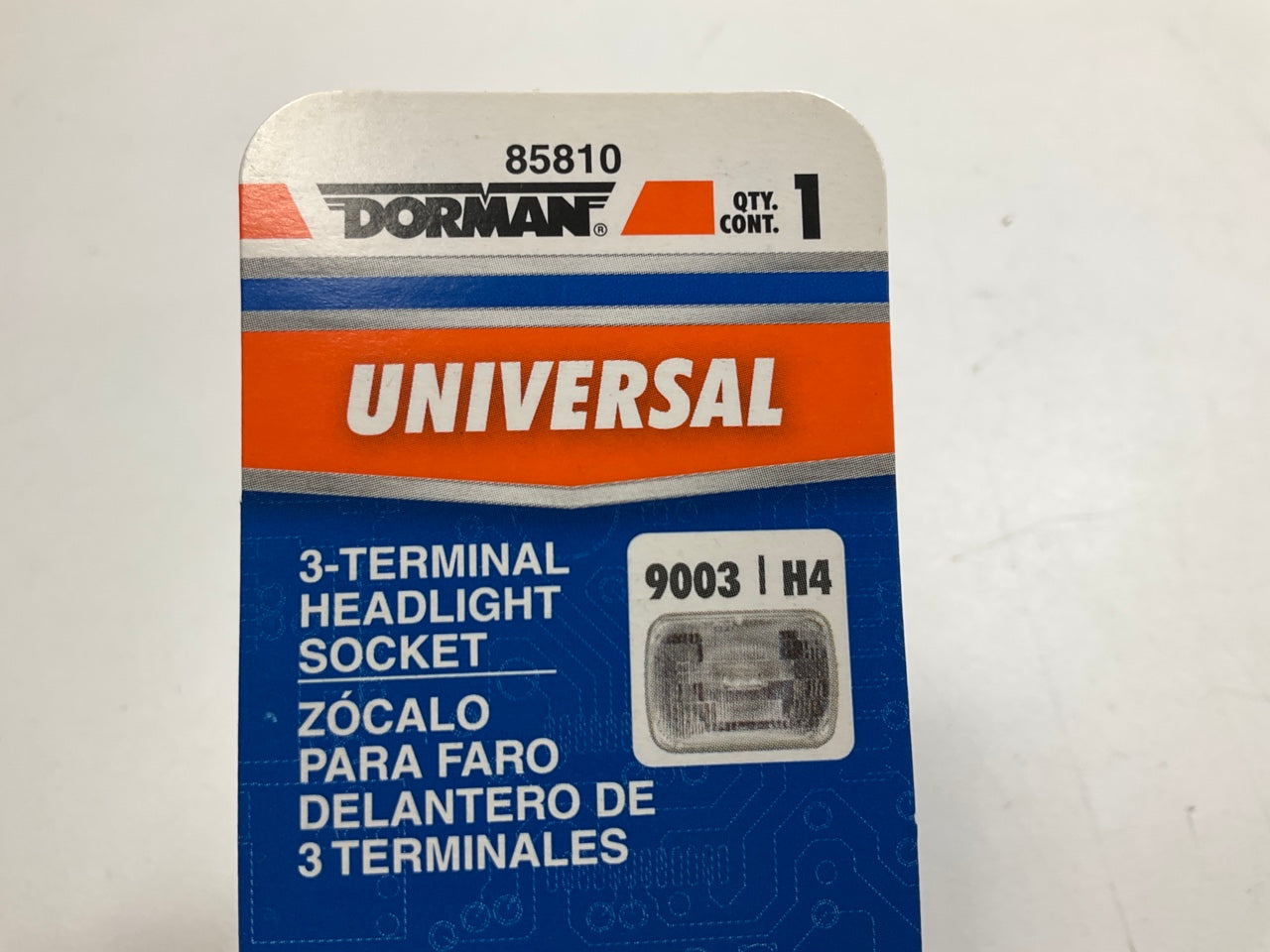 (2) Dorman 85810 3-Terminal Headlight Headlamp Light Bulb Socket For Bulb # 9003