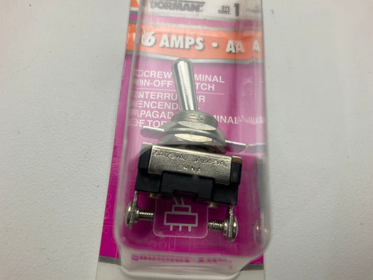 Dorman 85903 6 Amp Metal Toggle Switch W/ Screw Terminals 125V