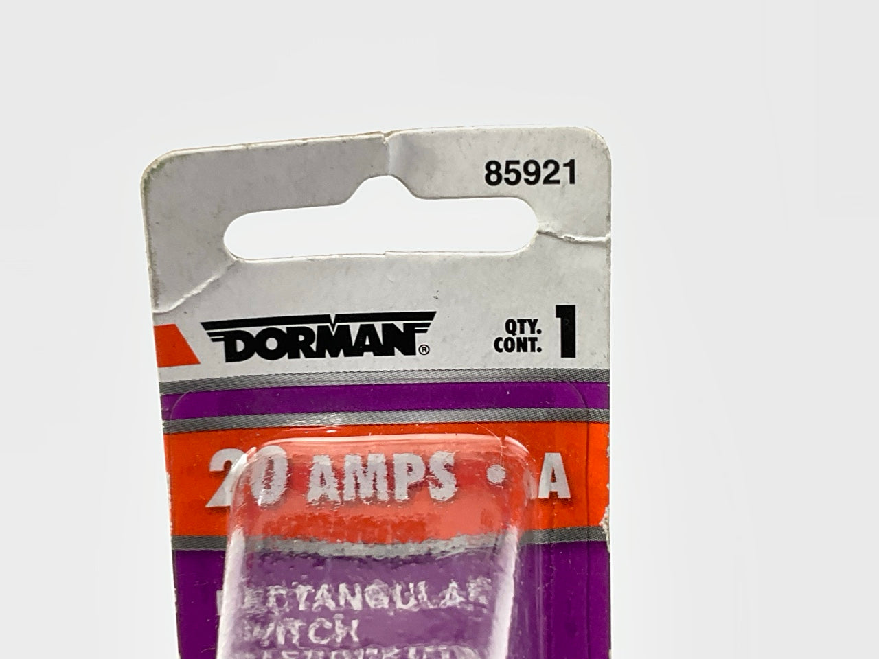 Dorman 85921 ON/OFF Rocker Type Switch, Amber Glow, 20 Amp