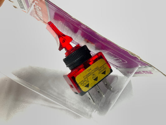Dorman 85960 Duck Bill Red Glow On-Off Toggle Switch - 12V 20A