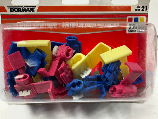 (5) Dorman 86503 22-10 Gauge Quick Splice Connector Assortment, 21 Pcs