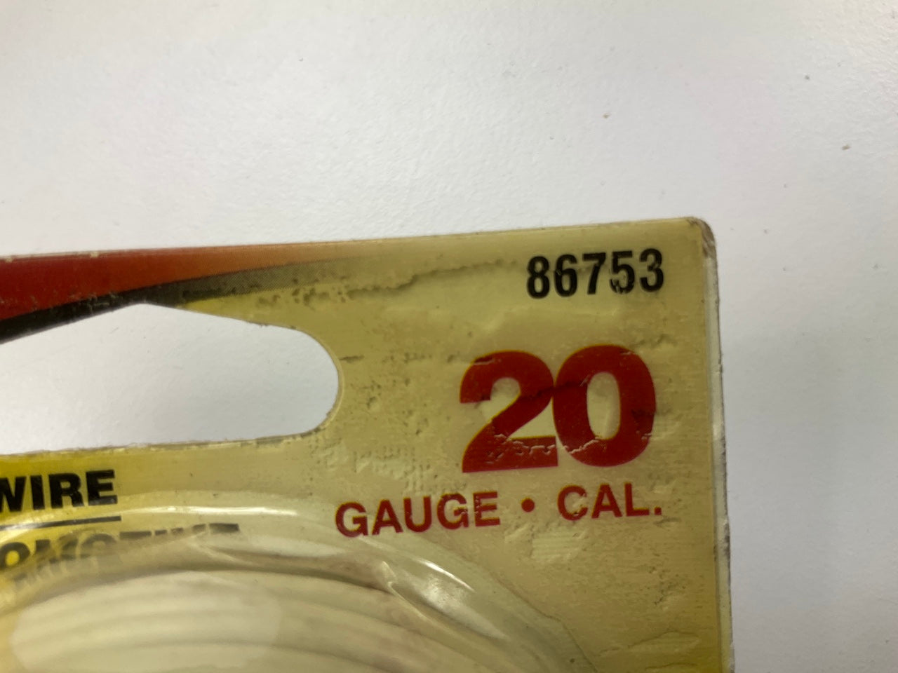 Dorman 86753 20 Gauge White Primary Wire - 20 Ft