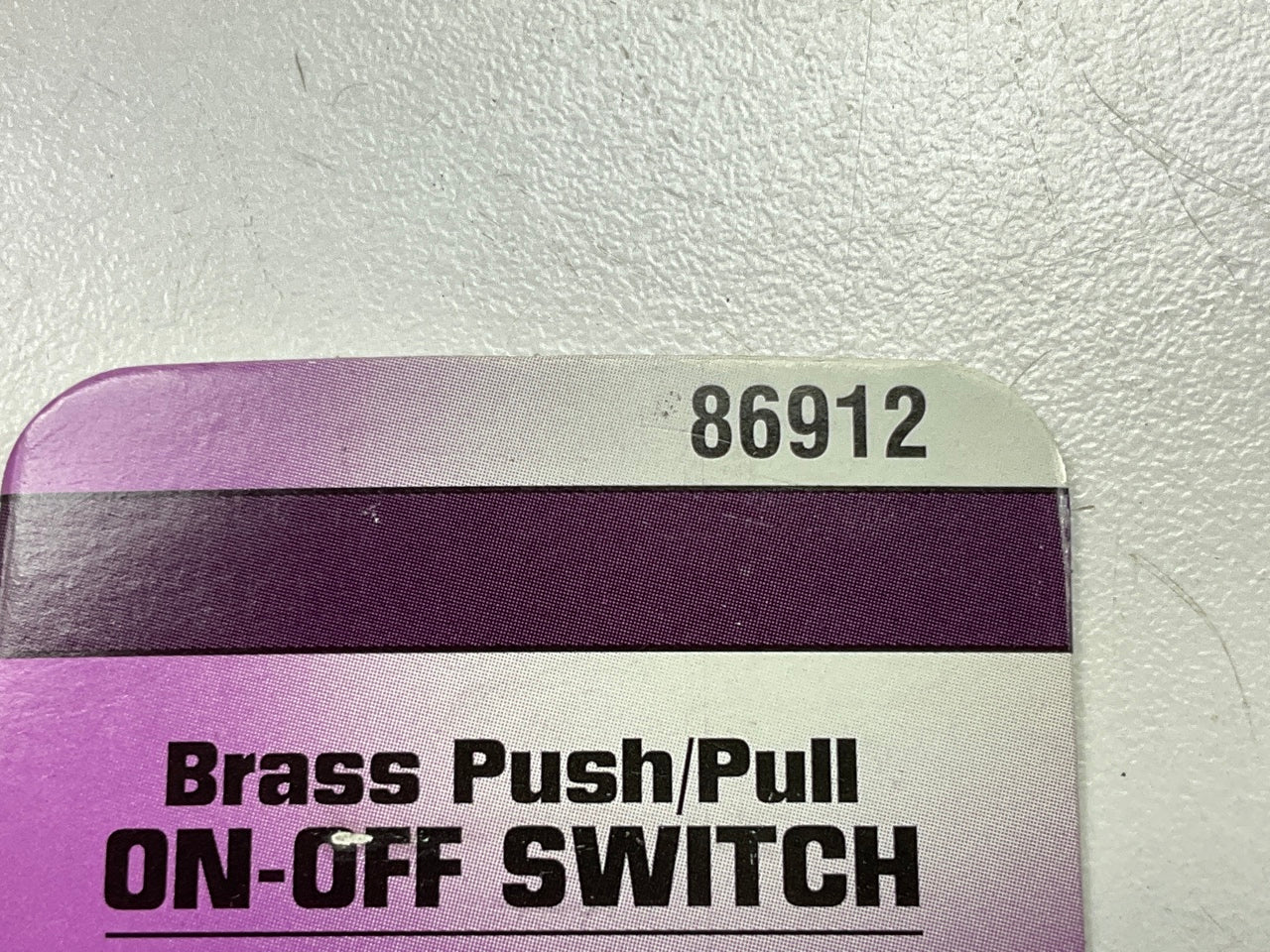 Dorman 86912 Brass Push / Pull Universal Switch - On / Off, 12V 15A