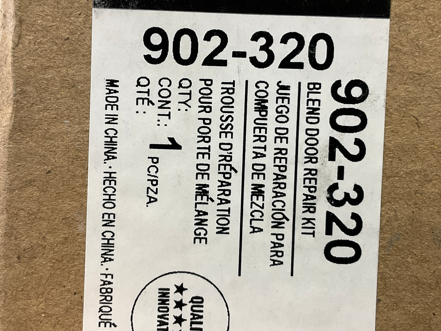 Dorman 902-320 HVAC Blend Door Repair Kit For 1999-2004 Jeep Grand Cherokee