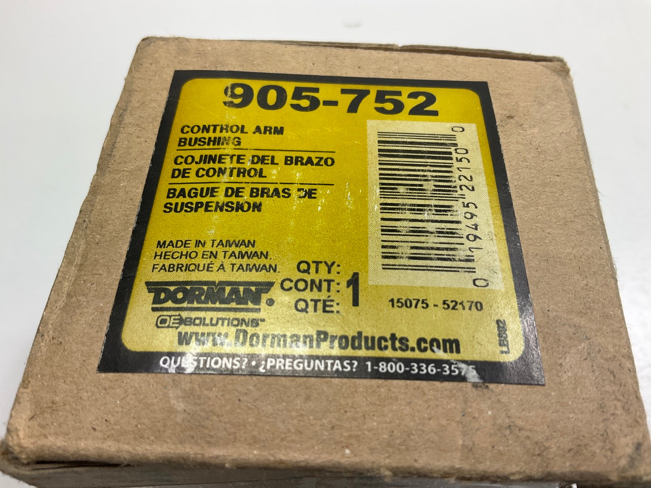 Dorman 905-752 Front Lower Forward Suspension Bushing