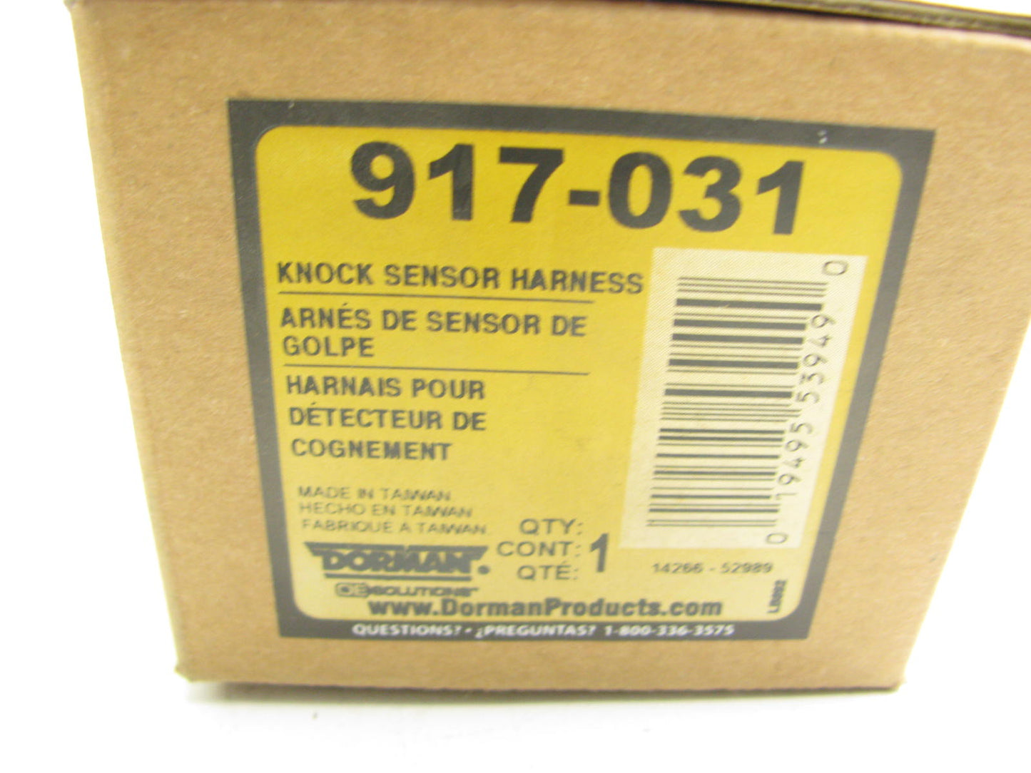 Dorman 917-031 Ignition Knock Detonation Sensor For 1998-02 Subaru 2.2L 2.5L-H4