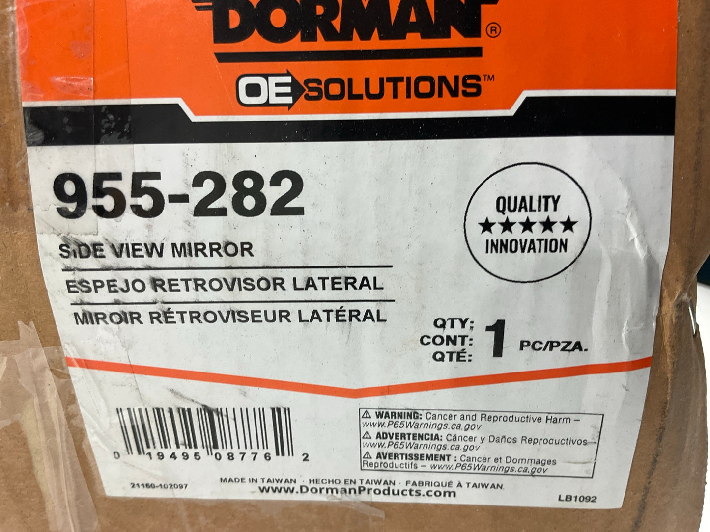 Dorman 955-282 Passenger Right Side Mirror For 97-02 Ford F-150,1997 Ford F-350