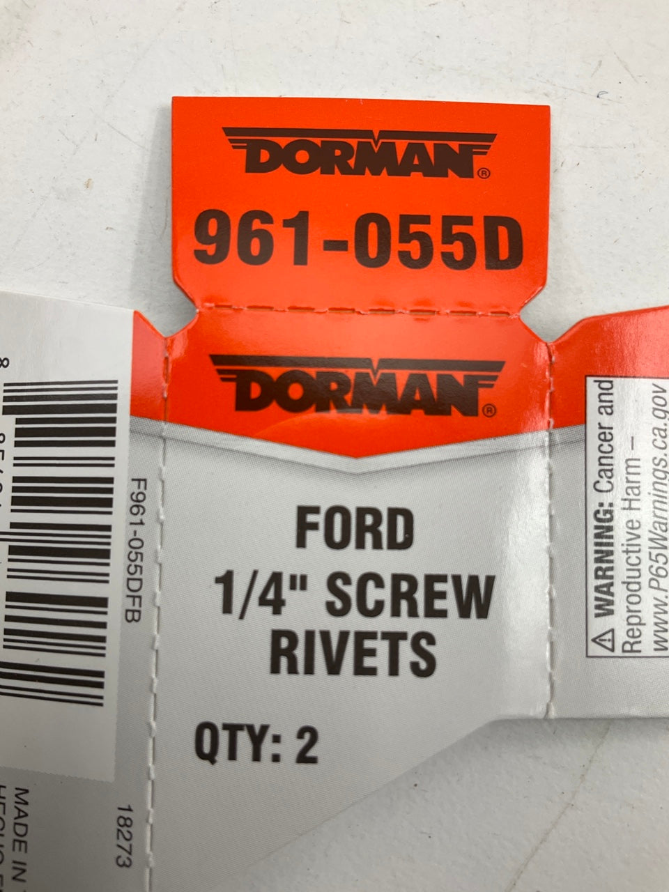 Dorman 961-055D Interior Console Latch Retainer Clips