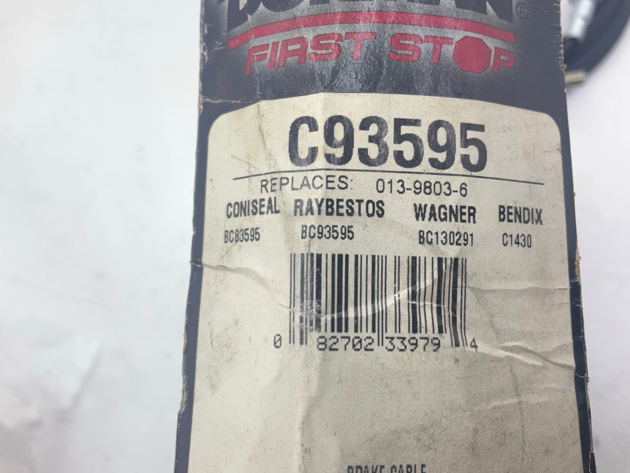 Dorman C93595 Rear Left Parking Brake Cable BC93595, 10062873, 10114732