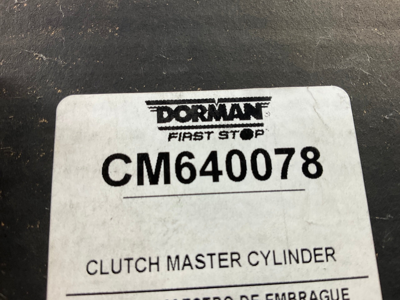 Dorman CM640078 Clutch Master Cylinder