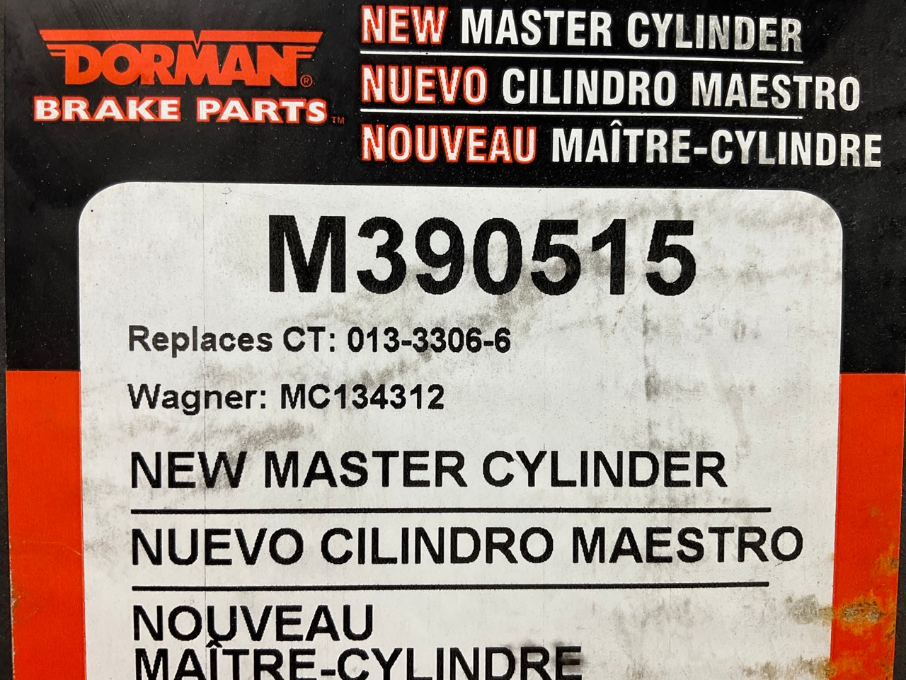 Dorman M390515 Brake Master Cylinder
