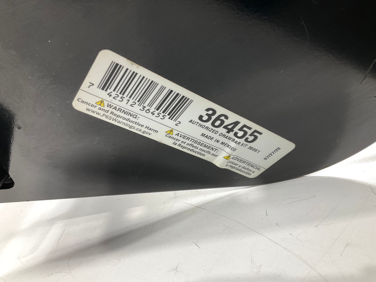 MISSING ALL HARDWARE - Draw-Tite 36455 Class II, 1-1/4'' Trailer Hitch Receiver