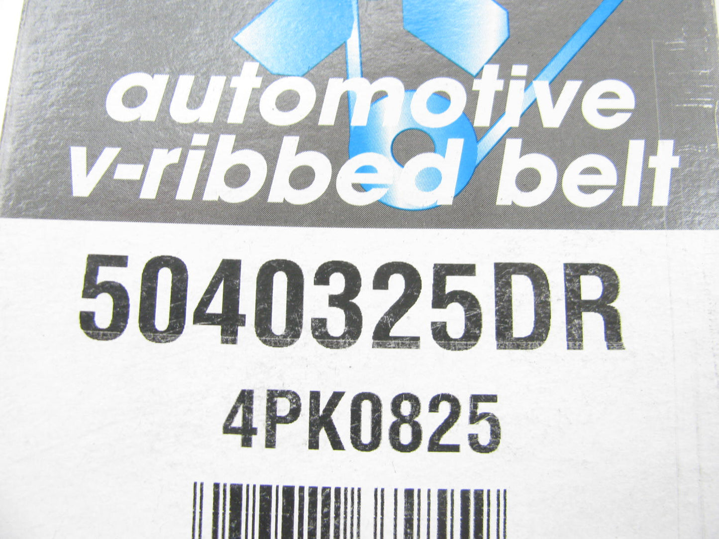 Drive-rite 5040325DR Serpentine Belt - 0.56'' X 32.50'' - 4 Ribs