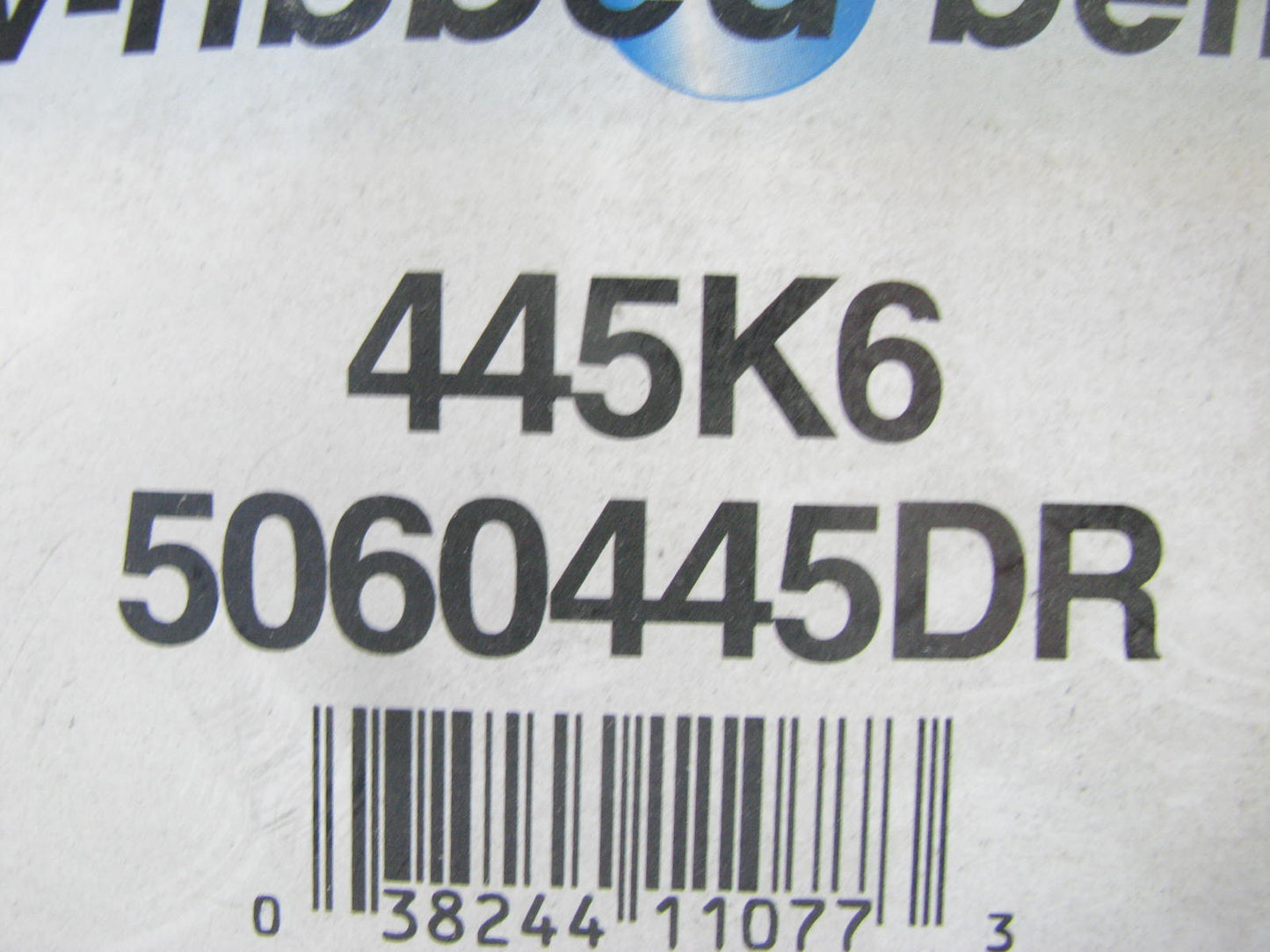 Drive-rite 5060445DR Serpentine Belt - 0.84'' X 45.00'' - 6 Ribs