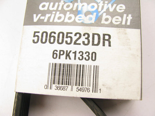 Drive-rite 5060523DR Serpentine Belt - 0.84'' X 52.36'' - 6 Ribs