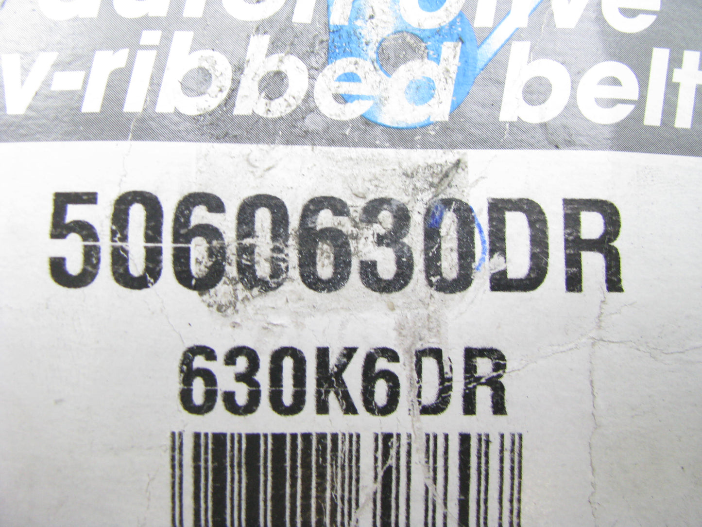 Drive-rite 5060630DR Serpentine Belt - 0.84'' X 63.50'' - 6 Ribs