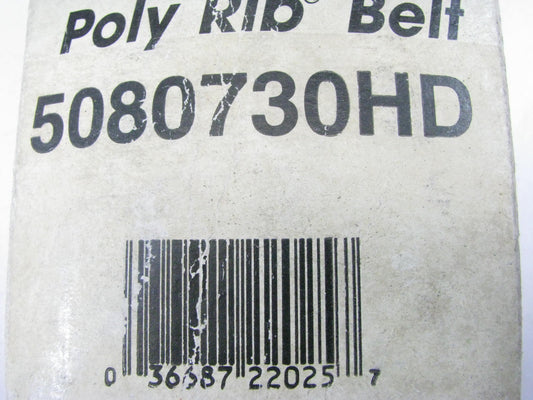 Drive-rite 5080730HD Heavy Duty Serpentine Belt - 1.12'' X 73.50'' - 8 Ribs