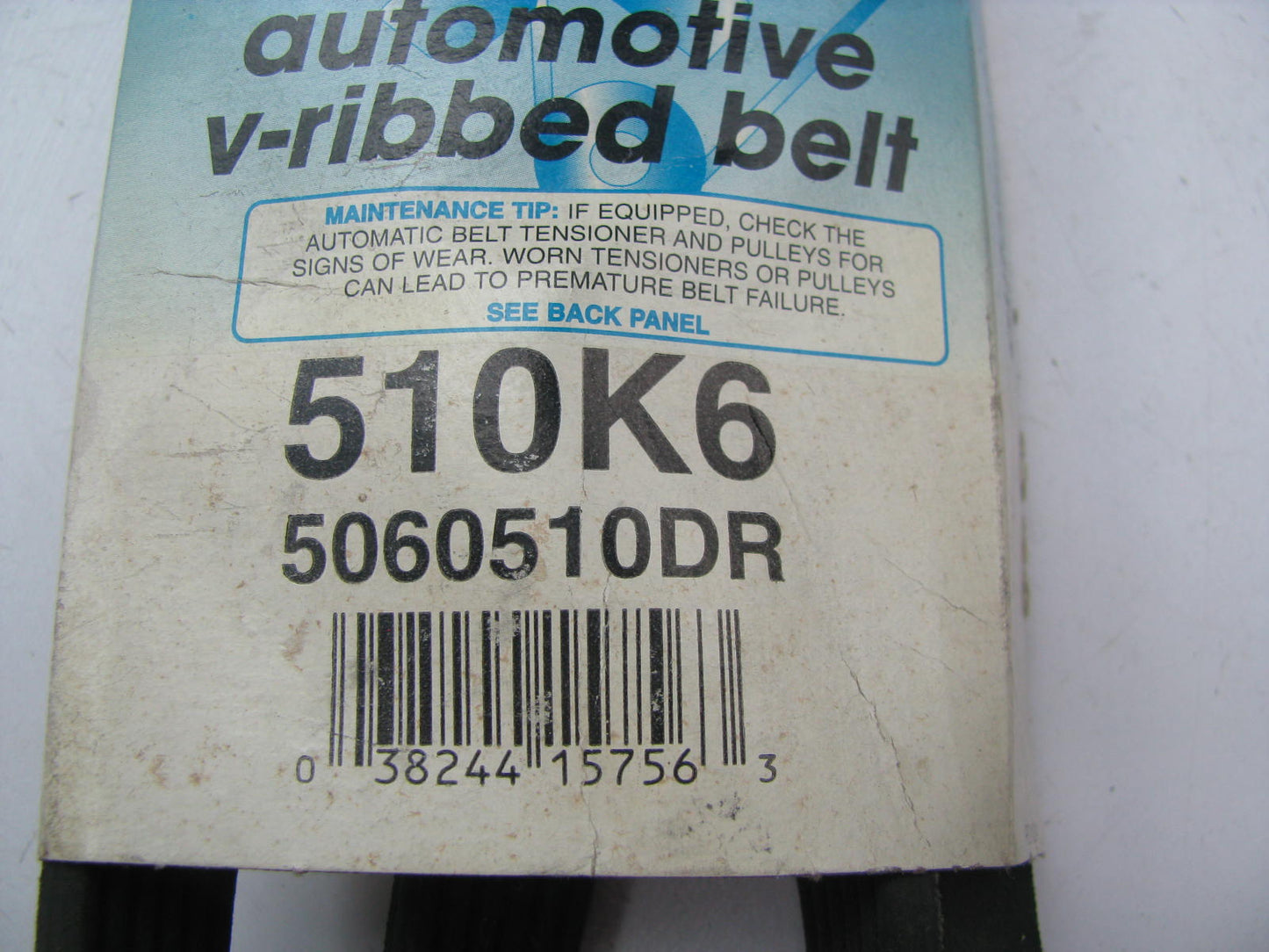 Drive-rite 510K6 Serpentine Belt - 0.84'' X 51.00'' - 6 Ribs